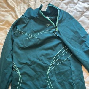 gym shark zip up xs